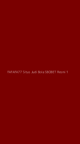 Tampilan Antarmuka Aplikasi Fafafa77 Situs Judi Bola Sbobet Resmi - 1