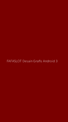 Tampilan Antarmuka Aplikasi Fafaslot Desain Grafis Android - 3