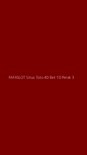 Tampilan Antarmuka Aplikasi Fafaslot Situs Toto 4d Bet 10 Perak - 3