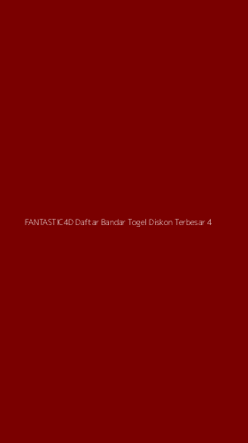 Tampilan Antarmuka Aplikasi Fantastic4d Daftar Bandar Togel Diskon Terbesar - 4