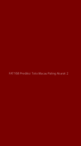 Tampilan Antarmuka Aplikasi Fat168 Prediksi Toto Macau Paling Akurat - 2