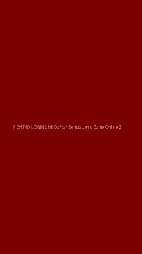 Tampilan Antarmuka Aplikasi Fight4d Login Link Daftar Semua Jenis Game Online - 2