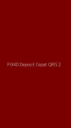 Tampilan Antarmuka Aplikasi Fix4d Deposit Cepat Qris - 2