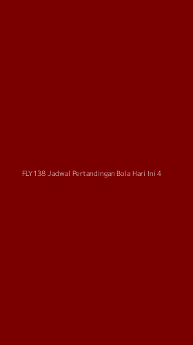 Tampilan Antarmuka Aplikasi Fly138 Jadwal Pertandingan Bola Hari Ini - 4
