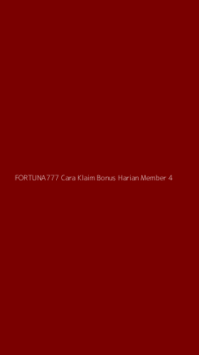 Tampilan Antarmuka Aplikasi Fortuna777 Cara Klaim Bonus Harian Member - 4