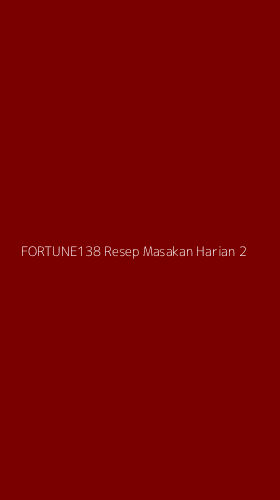 Tampilan Antarmuka Aplikasi Fortune138 Resep Masakan Harian - 2