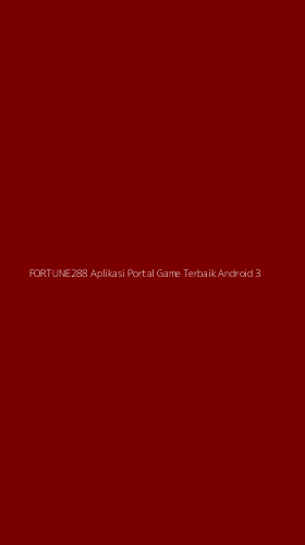 Tampilan Antarmuka Aplikasi Fortune288 Aplikasi Portal Game Terbaik Android - 3