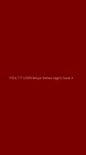 Tampilan Antarmuka Aplikasi Fosil777 Login Belajar Bahasa Inggris Cepat - 4