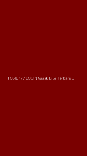 Tampilan Antarmuka Aplikasi Fosil777 Login Musik Lite Terbaru - 3