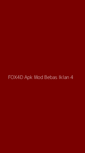 Tampilan Antarmuka Aplikasi Fox4d Apk Mod Bebas Iklan - 4