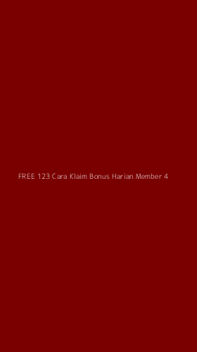Tampilan Antarmuka Aplikasi Free 123 Cara Klaim Bonus Harian Member - 4