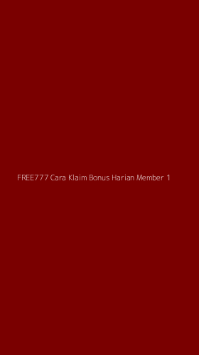 Tampilan Antarmuka Aplikasi Free777 Cara Klaim Bonus Harian Member - 1