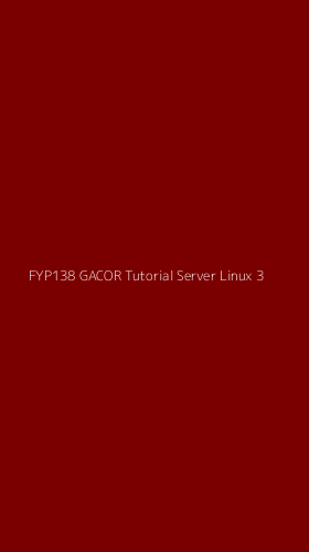 Tampilan Antarmuka Aplikasi Fyp138 Gacor Tutorial Server Linux - 3