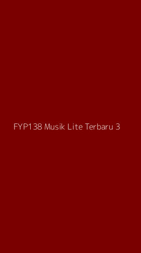Tampilan Antarmuka Aplikasi Fyp138 Musik Lite Terbaru - 3