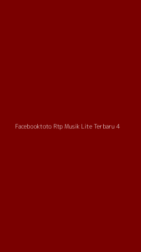 Tampilan Antarmuka Aplikasi Facebooktoto Rtp Musik Lite Terbaru - 4