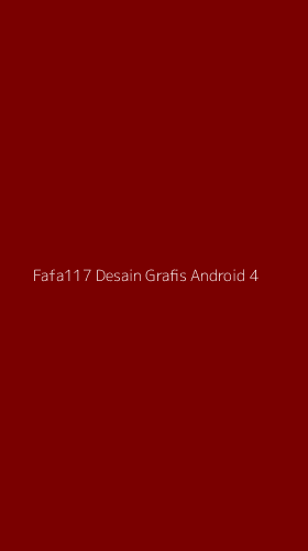 Tampilan Antarmuka Aplikasi Fafa117 Desain Grafis Android - 4