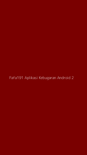 Tampilan Antarmuka Aplikasi Fafa191 Aplikasi Kebugaran Android - 2