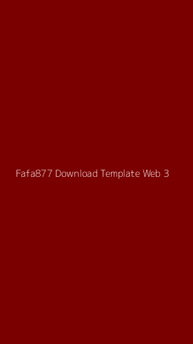 Tampilan Antarmuka Aplikasi Fafa877 Download Template Web - 3