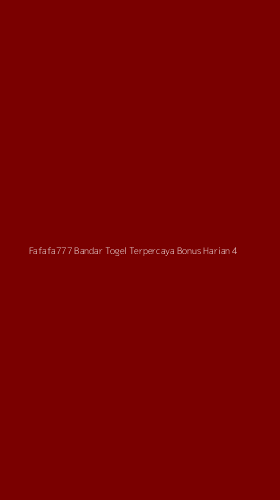 Tampilan Antarmuka Aplikasi Fafafa777 Bandar Togel Terpercaya Bonus Harian - 4