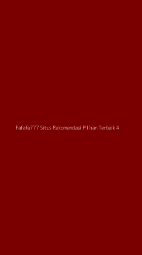 Tampilan Antarmuka Aplikasi Fafafa777 Situs Rekomendasi Pilihan Terbaik - 4