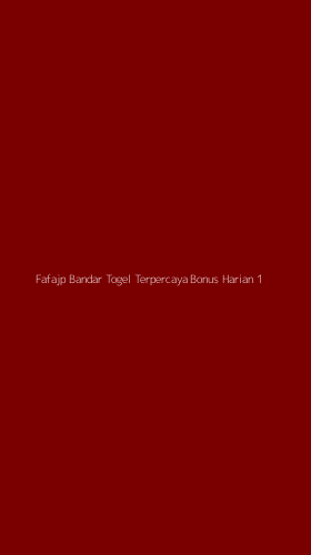 Tampilan Antarmuka Aplikasi Fafajp Bandar Togel Terpercaya Bonus Harian - 1