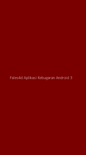 Tampilan Antarmuka Aplikasi Fales4d Aplikasi Kebugaran Android - 3