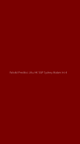 Tampilan Antarmuka Aplikasi Fals4d Prediksi Jitu Hk Sgp Sydney Malam Ini - 4