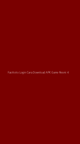 Tampilan Antarmuka Aplikasi Fasttoto Login Cara Download Apk Game Resmi - 4