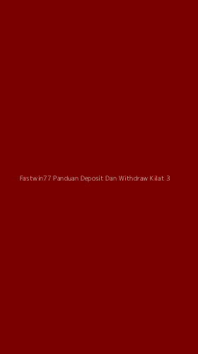 Tampilan Antarmuka Aplikasi Fastwin77 Panduan Deposit Dan Withdraw Kilat - 3
