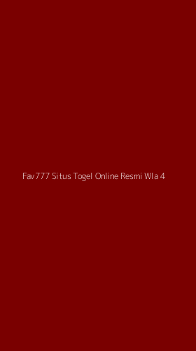 Tampilan Antarmuka Aplikasi Fav777 Situs Togel Online Resmi Wla - 4