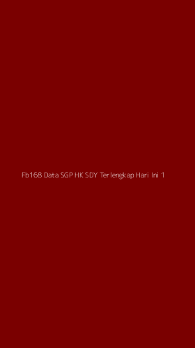 Tampilan Antarmuka Aplikasi Fb168 Data Sgp Hk Sdy Terlengkap Hari Ini - 1