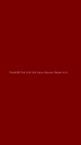 Tampilan Antarmuka Aplikasi Fbslot88 Slot Info Slot Gacor Maxwin Malam Ini - 4