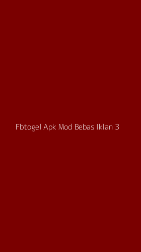 Tampilan Antarmuka Aplikasi Fbtogel Apk Mod Bebas Iklan - 3