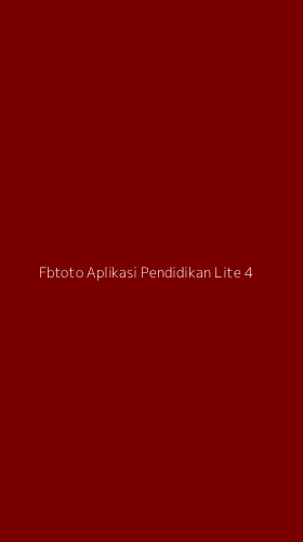 Tampilan Antarmuka Aplikasi Fbtoto Aplikasi Pendidikan Lite - 4