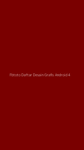 Tampilan Antarmuka Aplikasi Fbtoto Daftar Desain Grafis Android - 4