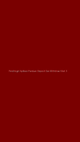 Tampilan Antarmuka Aplikasi Fenditogel Aplikasi Panduan Deposit Dan Withdraw Kilat - 3