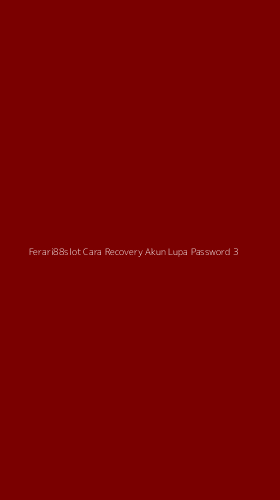 Tampilan Antarmuka Aplikasi Ferari88slot Cara Recovery Akun Lupa Password - 3