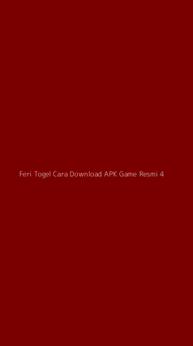 Tampilan Antarmuka Aplikasi Feri Togel Cara Download Apk Game Resmi - 4