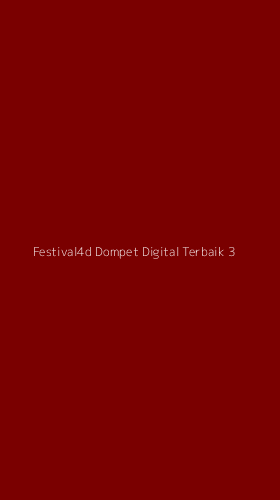Tampilan Antarmuka Aplikasi Festival4d Dompet Digital Terbaik - 3