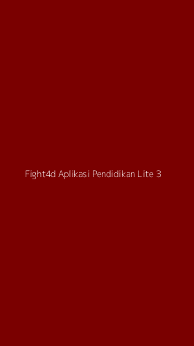 Tampilan Antarmuka Aplikasi Fight4d Aplikasi Pendidikan Lite - 3