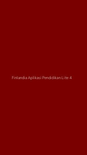 Tampilan Antarmuka Aplikasi Finlandia Aplikasi Pendidikan Lite - 4