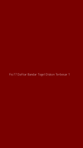 Tampilan Antarmuka Aplikasi Fio77 Daftar Bandar Togel Diskon Terbesar - 1