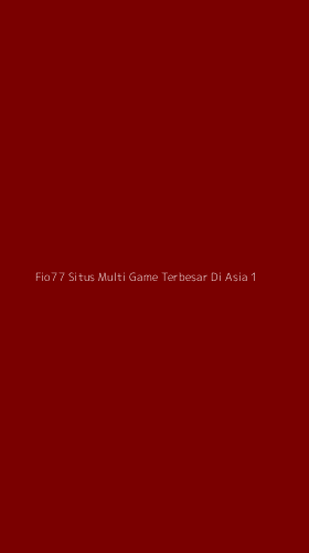 Tampilan Antarmuka Aplikasi Fio77 Situs Multi Game Terbesar Di Asia - 1