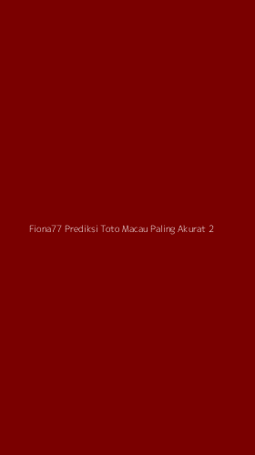 Tampilan Antarmuka Aplikasi Fiona77 Prediksi Toto Macau Paling Akurat - 2