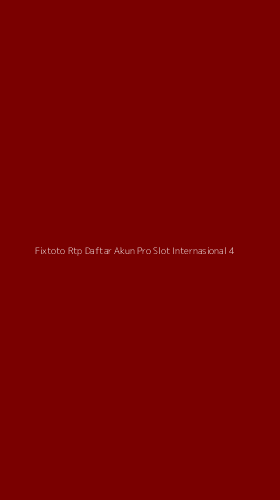 Tampilan Antarmuka Aplikasi Fixtoto Rtp Daftar Akun Pro Slot Internasional - 4