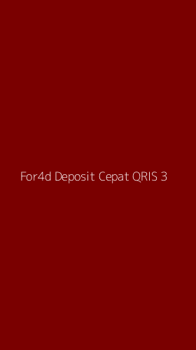 Tampilan Antarmuka Aplikasi For4d Deposit Cepat Qris - 3