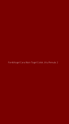 Tampilan Antarmuka Aplikasi For4dtogel Cara Main Togel Colok Jitu Pemula - 2