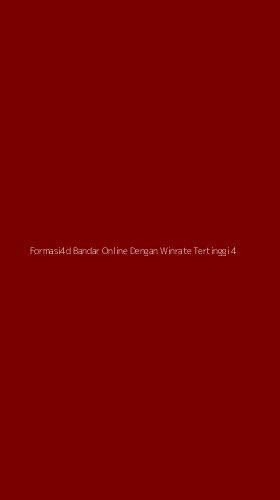 Tampilan Antarmuka Aplikasi Formasi4d Bandar Online Dengan Winrate Tertinggi - 4