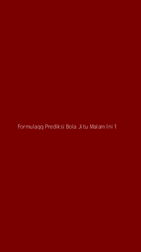 Tampilan Antarmuka Aplikasi Formulaqq Prediksi Bola Jitu Malam Ini - 1