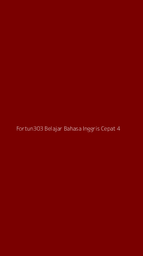 Tampilan Antarmuka Aplikasi Fortun303 Belajar Bahasa Inggris Cepat - 4